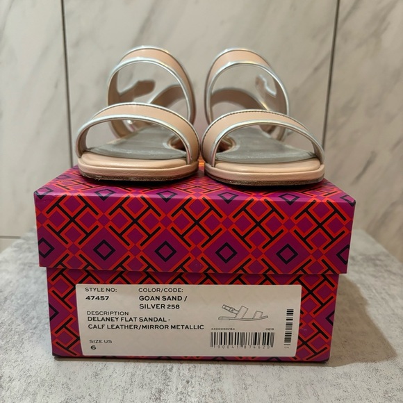 Tory Burch Shoes - Tory Burch Delaney Flat Sandal